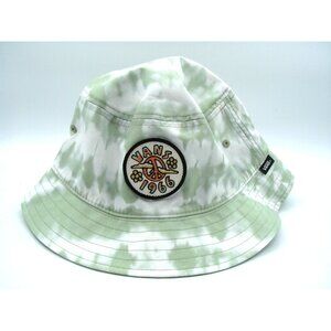 NEW Vans Bucket Hat Off The Wall Undertone II Peace Tie Dye Green Sz SM Hippie